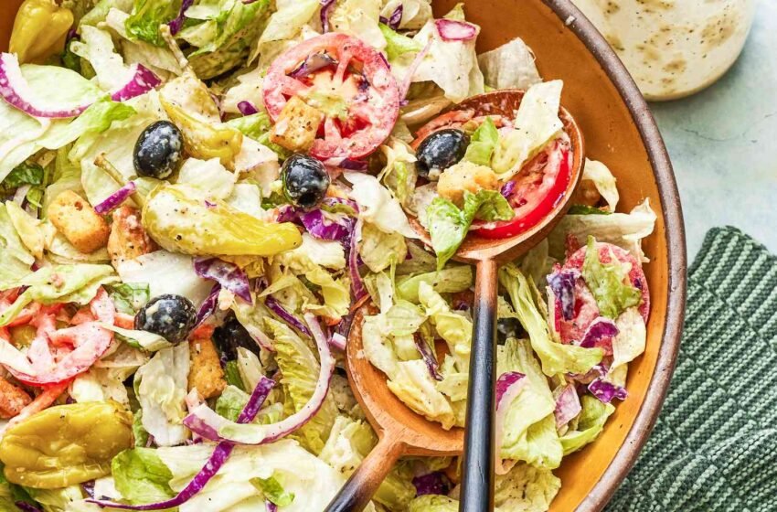 Copycat Olive Garden Salad Recipe