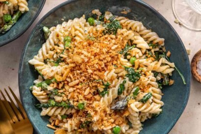 Thumbnail for Fusilli with Spring Vegetables and Breadcrumbs Recipe