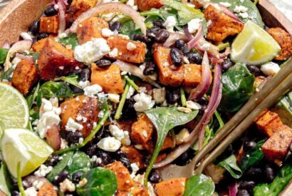 Thumbnail for Roasted Sweet Potato Salad Recipe