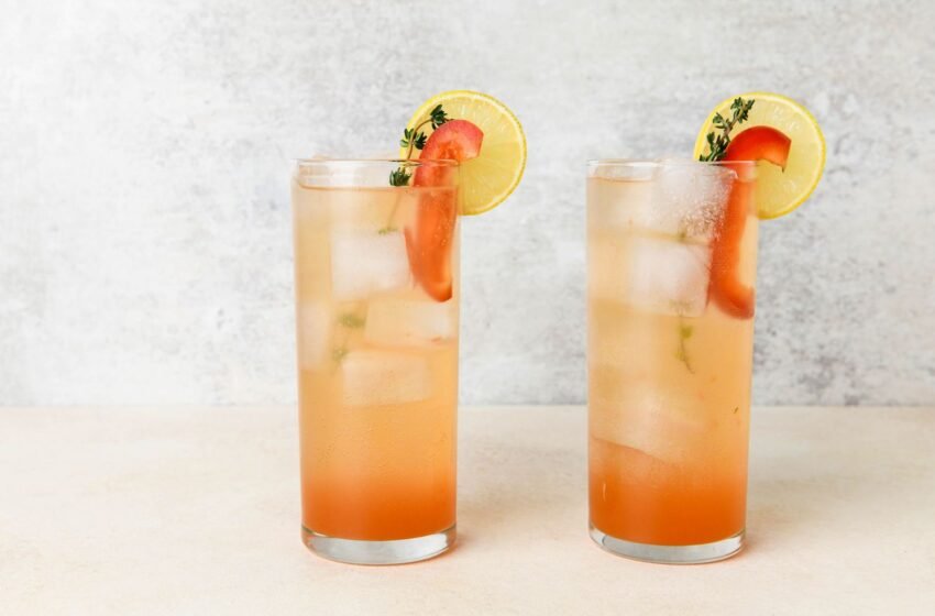 Sweet Pepper Spritzer Mocktail Recipe