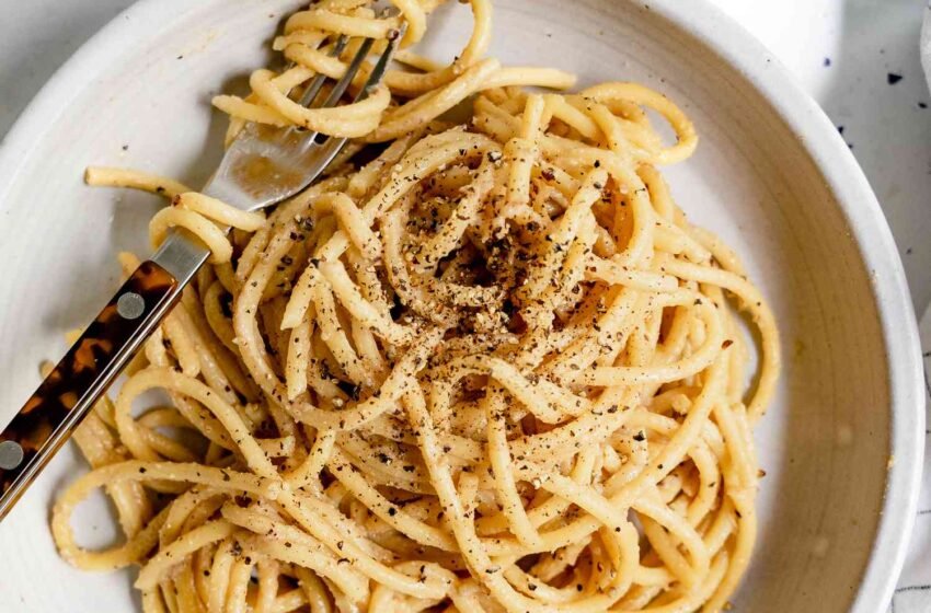 Vegan Cacio e Pepe Recipe